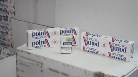 ГДБОП задържаха 432 800 къса контрабандни цигари
