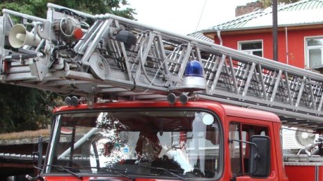 Печка за отопление предизвика пожар в автобус