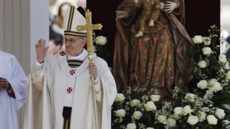 Да не се страхуваме от доброто, призова папата