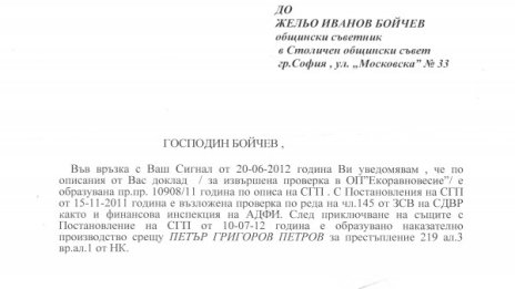 Оста Борисов-Найденов-Кокинов е действала дълги години!