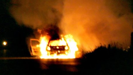 Два автомобила горяха в Бургас