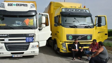 Турските шофьори отвориха пътя към Капитан Андреево