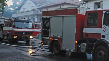 Животни изгоряха живи при пожар в стопанска сграда