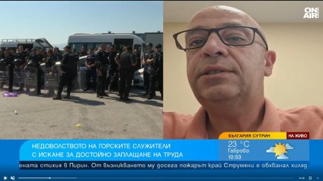 Служителите от "Горско стопанство" искат достойни заплати