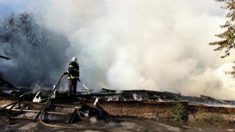 Пожар обгази част от Пловдив