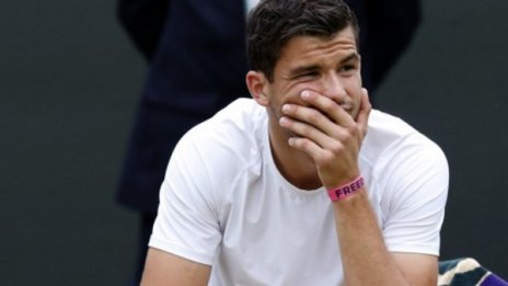 Гришо стъпи на криво във вятъра на US Open