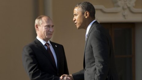 Путин и Обама си говорили 20 минути за Сирия 