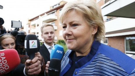 В Норвегия започнаха консултациите за нова правителствена коалиция