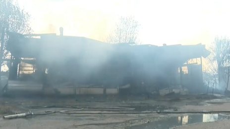 20 гаража и 2 автомобила са изгорели в големия пожар в Пазарджик