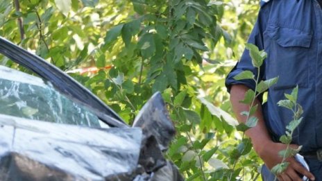 Пиян сърбин нацели с колата си жигули и падна в река Чая