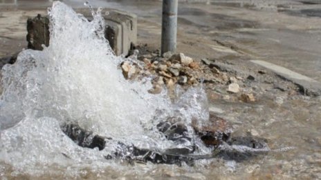 Без вода в някои части на столицата 