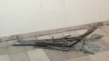 Счупил се е част от покрива на Русенската художествена галерия