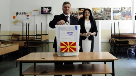 Георге Иванов печели първия тур от изборите в Македония