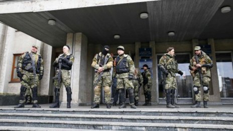 В украинския град Горловка превзеха сградата на милицията 