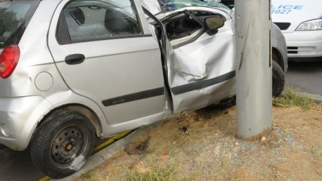 Осем души са ранени при катастрофи през денонощието