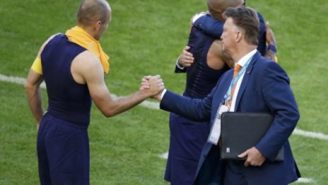 Ван Гаал: Бях сигурен, че ще ги бием