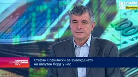 Валутният борд пази парите на хората, успокоява Софиянски
