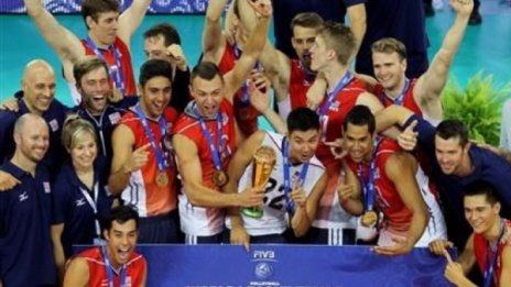 САЩ удари Бразилия във финала на Световната лига по волейбол