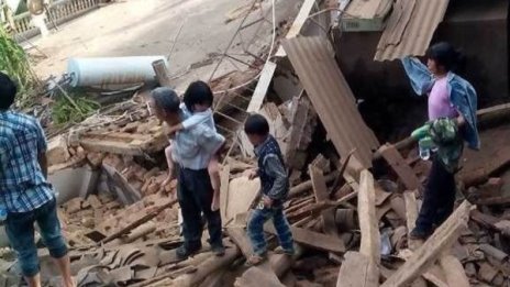 150 загинали при трус в китайската провинция Гуейчжоу