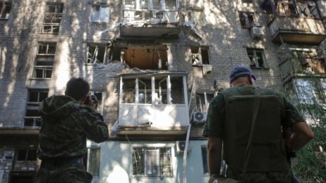 Семейство е загинало при артилерийски обстрел на Донецк