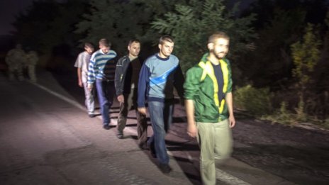 Киев и бунтовниците започнаха размяна на пленници
