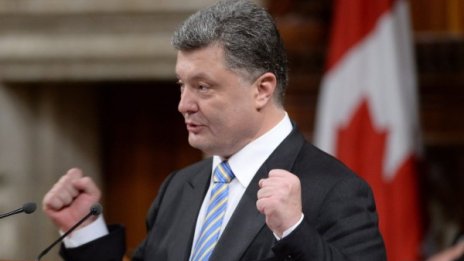 Синът на Порошенко е доброволец в Източна Украйна