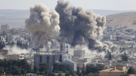САЩ и партньори нанесоха удари близо до сирийския град Кобане