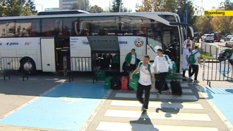 Националният отбор замина за Норвегия