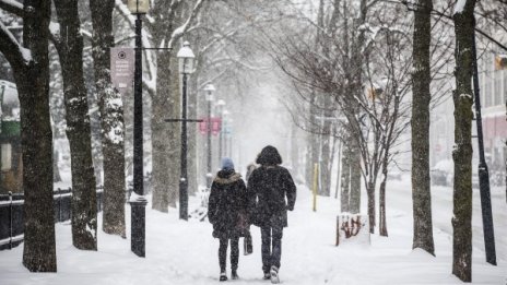 До минус 45&deg;C по Целзий паднаха температурите в Централна Канада