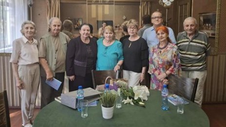 Митрофанова на премиера в Съюза на писателите
