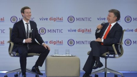 Марк Зукърбърг ухажва колумбийските потребители
