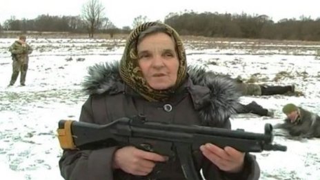 68-годишна ще брани Украйна от сепаратистите