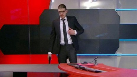 Въоръжен нахлу в холандската обществена телевизия 