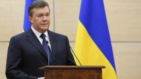 Янукович обеща да се върне в Украйна, за да ѝ помогне
