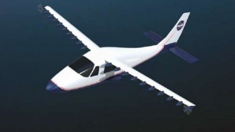 Самолет с 18 витлови мотора представиха от НАСА