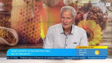 15-20% увеличение на българския мед, може да се наложи и внос