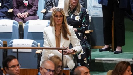 Първата дама Мелания не се впечатли от пламенната реч на Тръмп в Ню Йорк