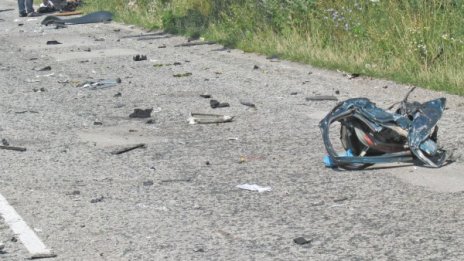 Кола уби пешеходец на пътя Алфатар - Силистра