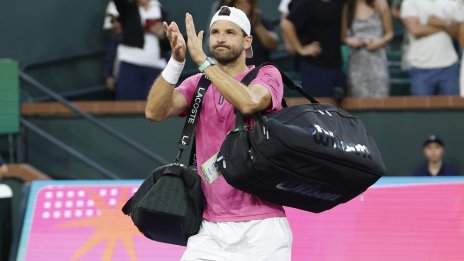 Григор Димитров изпада и от Топ 90