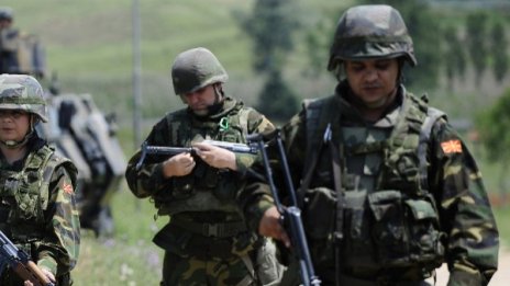 Антитерористична акция срещу ИД в Македония