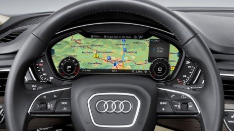 Виртуалното табло на Audi A4 в действие 