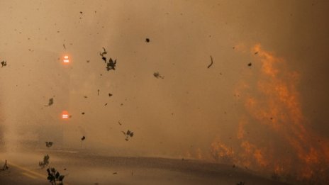 Влак с 800 пътници се запали в Южна Франция