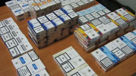 Конфискуваха 1170 кутии контрабандни цигари на границата
