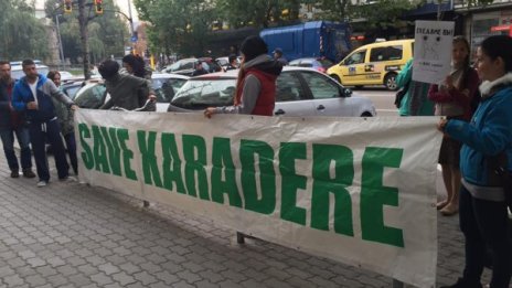 Еколози излязоха на протест за "Карадере"