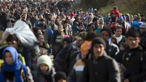 Поток от мигранти на германо-австрийската граница