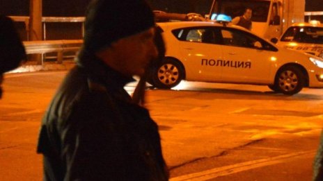 ТИР отнесе патрулка край Тутракан