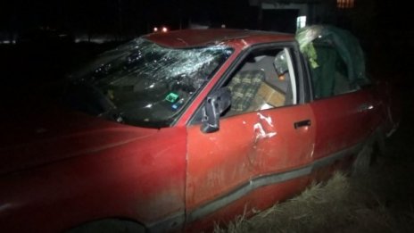 Меле с три коли стана край Пловдив 