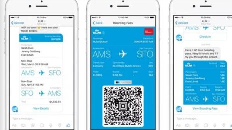 Пътниците на KLM ще се чекират през Messenger 