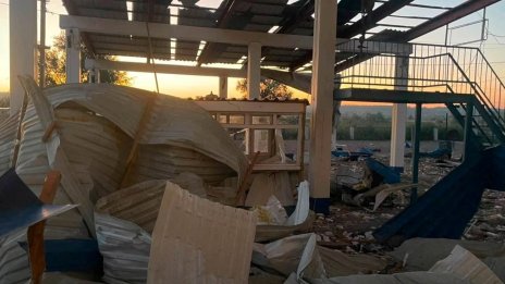 Руски дронове удариха граничен пункт на молдовско-украинската граница
