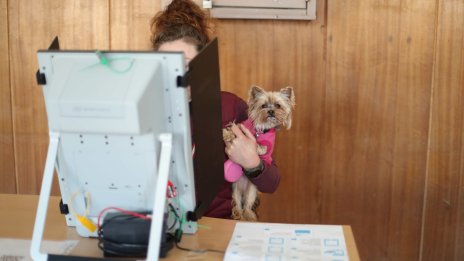 Резултатът при обработени 91,68% протоколи на ЦИК: ПБ - 44,69%, ГЕРБ-СДС излезе втори